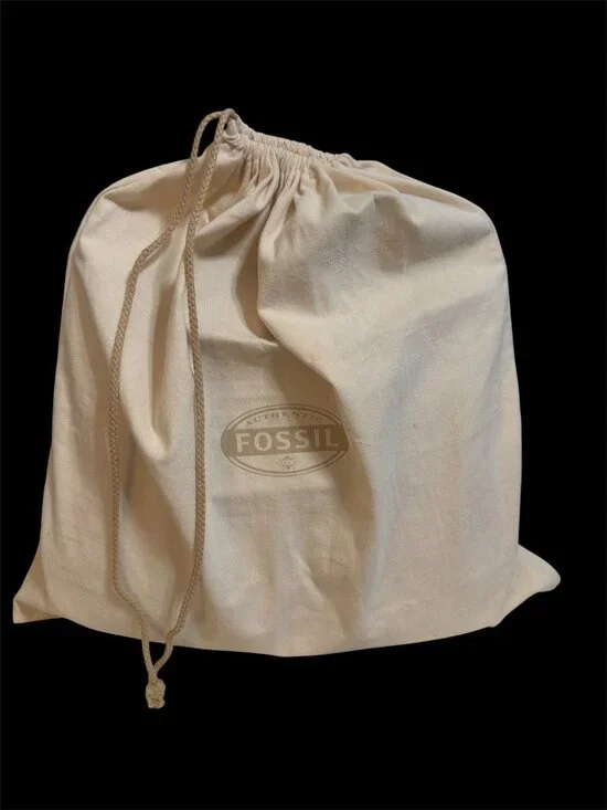 Fossil Memoir Hobo ZB5475 Regal Red All Leather Slouchy Shoulder Bag Key Charm - Picture 10 of 11